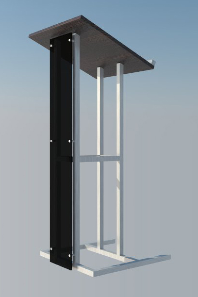 From 3D to Ready: Lectern (rendered)